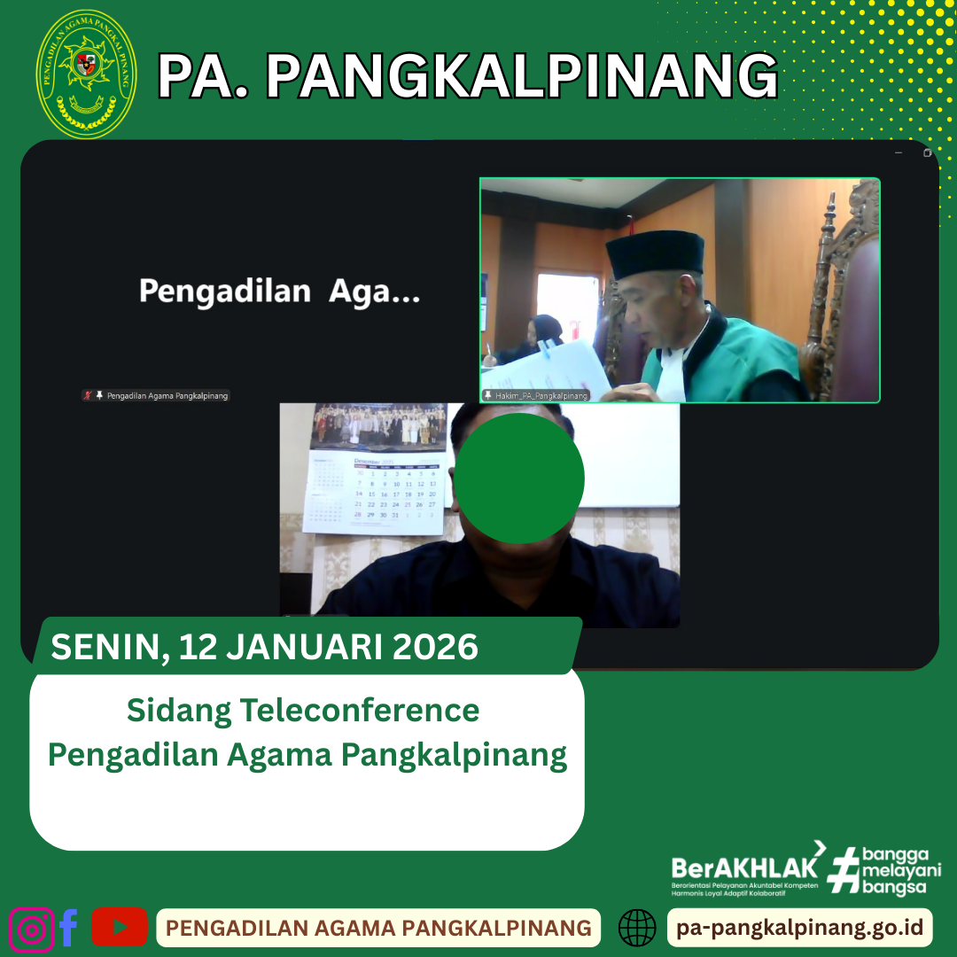 sidang telekonference januari 2026
