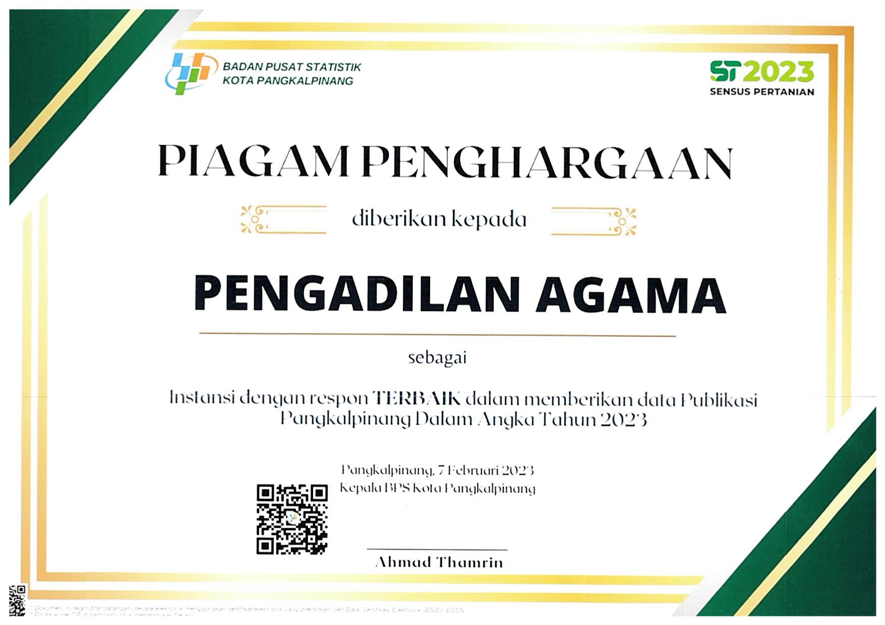 PENGHARGAAN BPS TRIWULAN I02 07 2023 042101 rotated page 0001